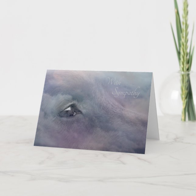 Chien de carte de sympathie (Devant)