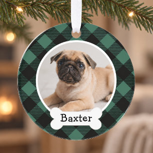 Chien de chasse à carreaux Buffalo Plaid Photo per