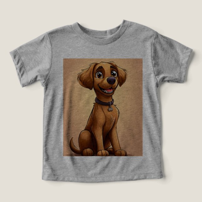 Chien de dessin animé mignon (Design Recto)