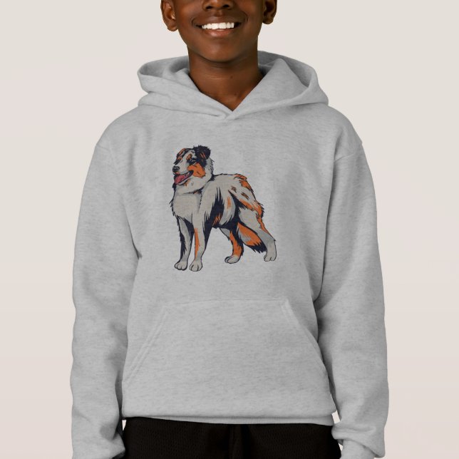 Chien de ferme australien Aussie (Devant)