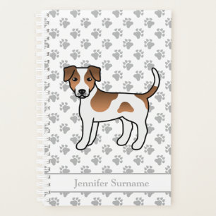 Chien de ferme danois-suédois marron et blanc & No
