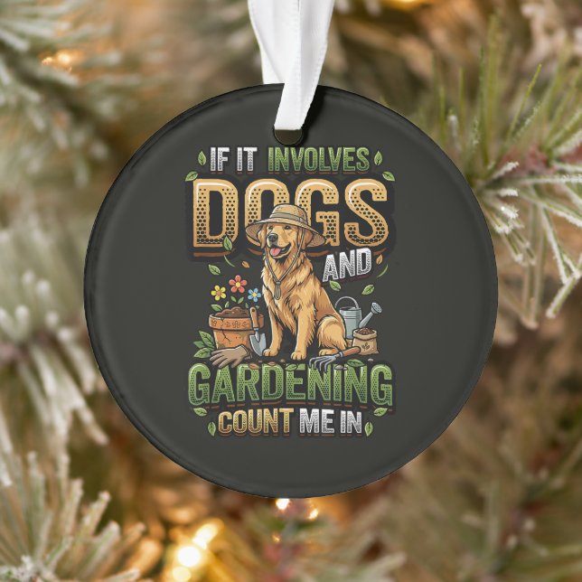 Chien de jardin si cela implique des chiens et du  (Arbre)