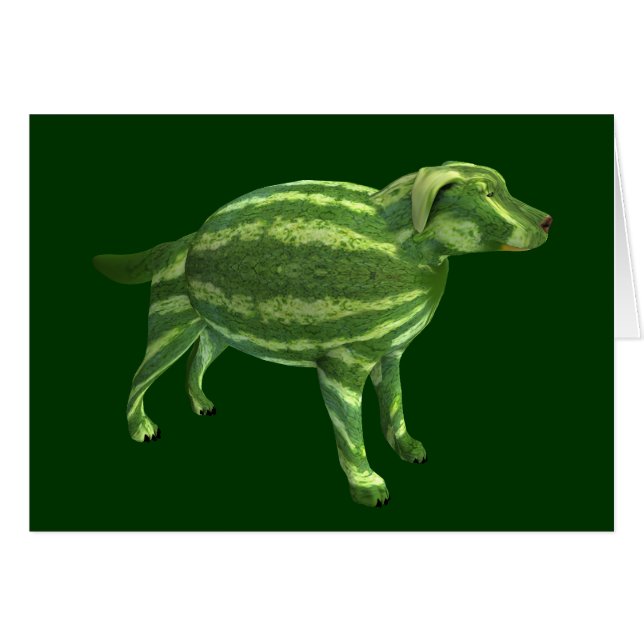 Chien de la Journée nationale de la pastèque (Devant horizontal)