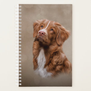 Chien de la Nouvelle-Écosse pour l'essai de canar
