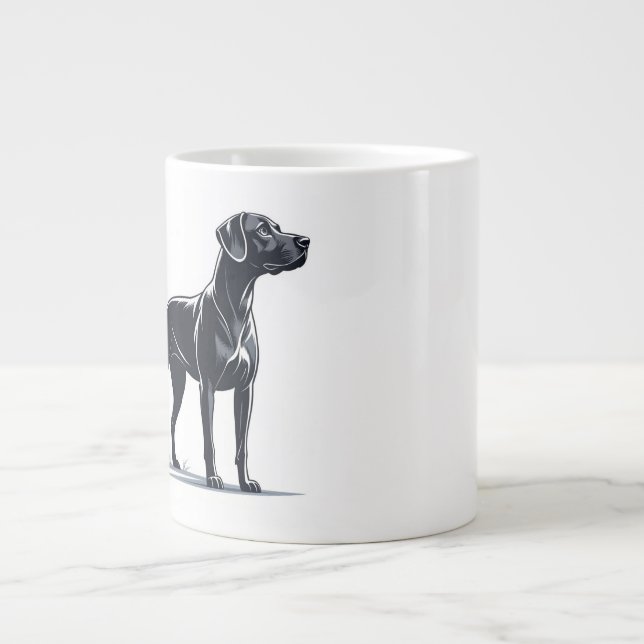 Chien de mode amant mug (Devant)
