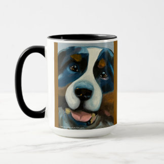Chien de montagne bernois | Mug deux tons, Mug 15 