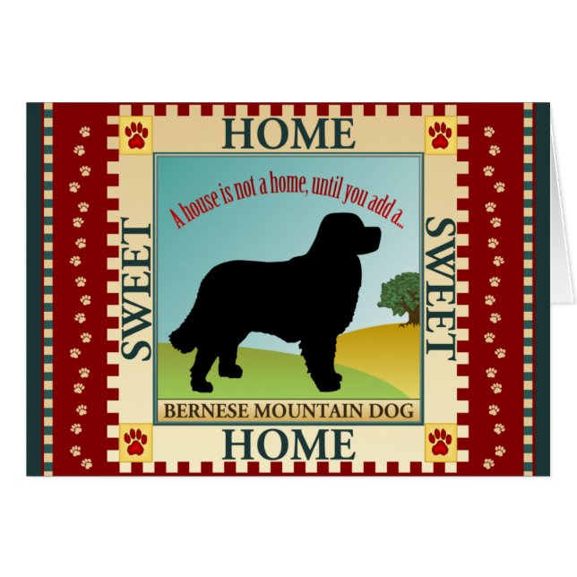 Chien de montagne de Bernese [Berner] (Devant horizontal)