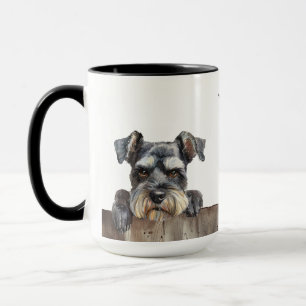 Chien de Mug Schnauzer Miniature