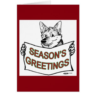 Chien de Noël : Bonnes Fêtes !