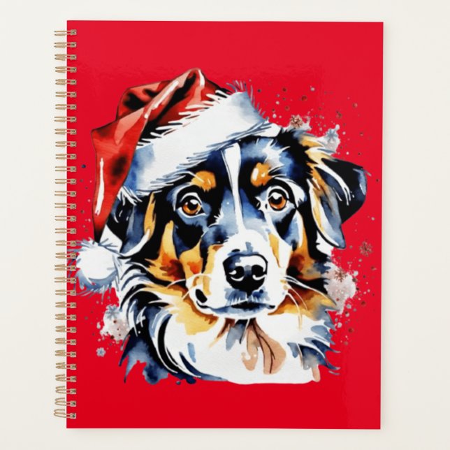 Chien de Noël mignon (Devant)