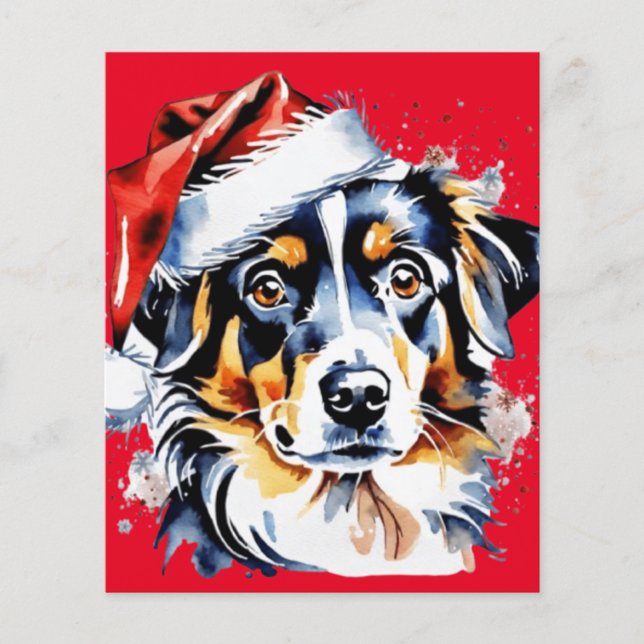 Chien de Noël mignon (Devant)