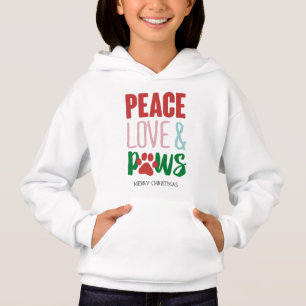 Chien de Noël Puns Chiens de Père Noël Paix Amour