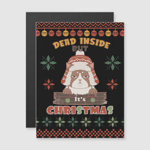 Chien de Noël sarcastique - Doux moche inspiré