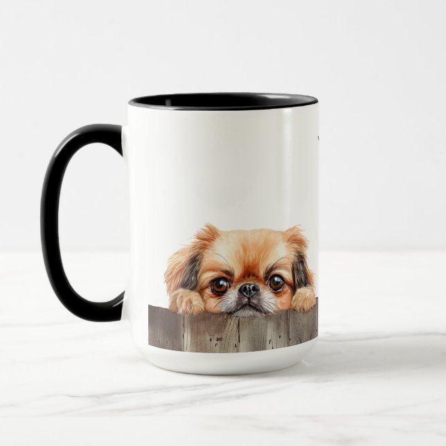 Chien de Pékin Mug (Gauche)