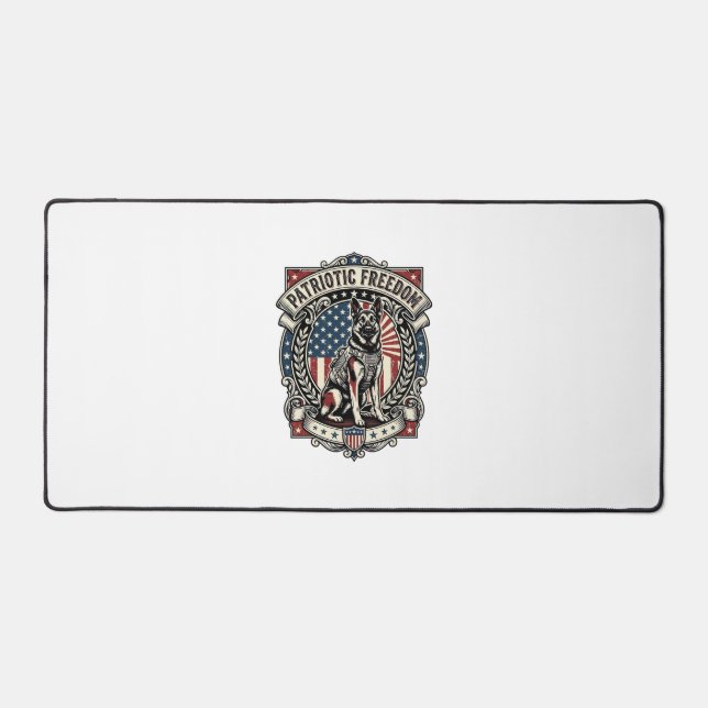 Chien de secours patriotique (Recto)