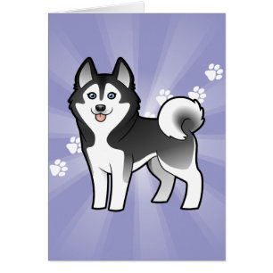 Chien de traîneau sibérien de bande