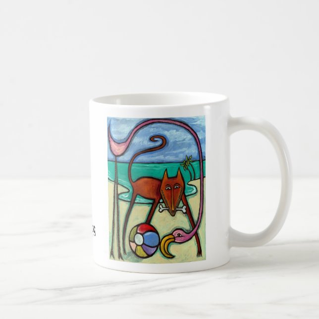 Chien de yard : Tasse de café (Droite)