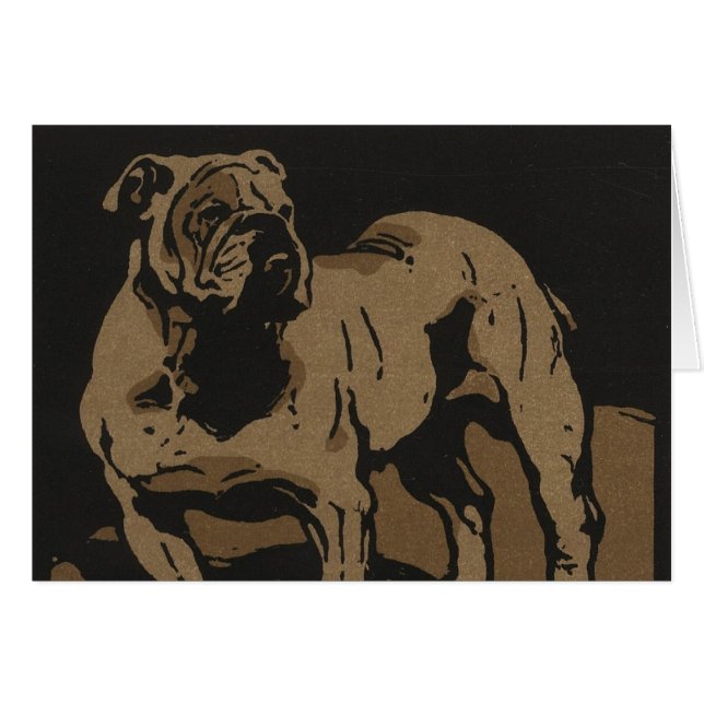 Chien debout (Devant horizontal)