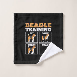 Chien d'entraînement beagle