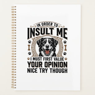 Chien drôle avis vintage t-shirt design_1