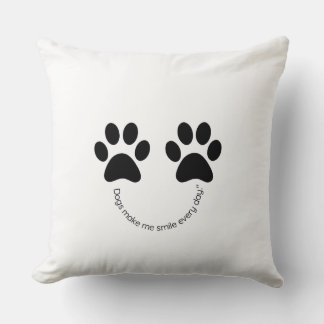 Chien Empreinte de patte Chien Chien Coussin Me Re