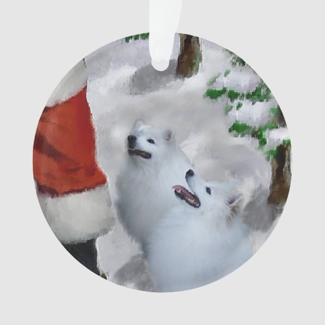 Chien Esquimau Américain Noël (devant)