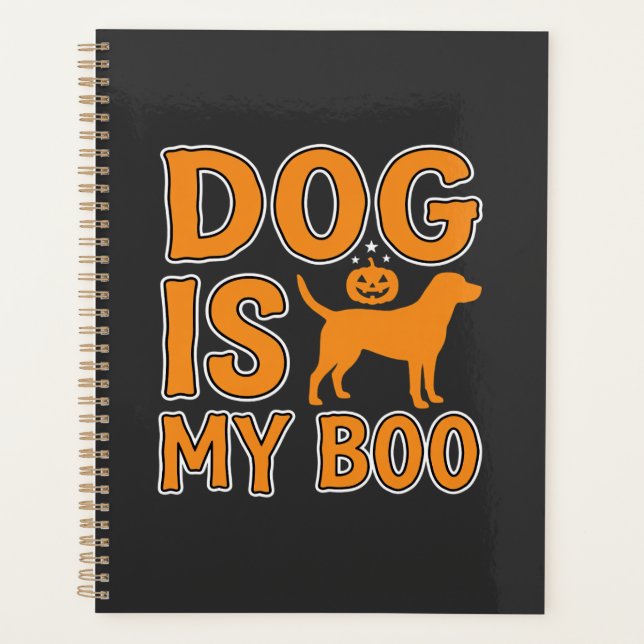Chien Est Mon Boo Halloween Chien (Devant)