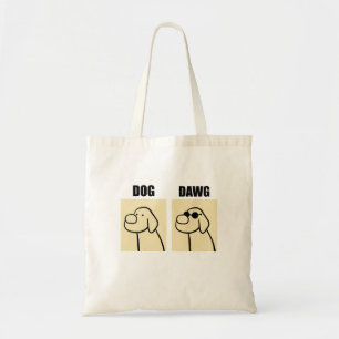 Chien et Dawg mignonne Chien Sac fourre-tout de to