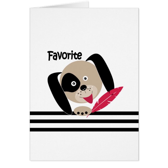 Chien favori (Devant)
