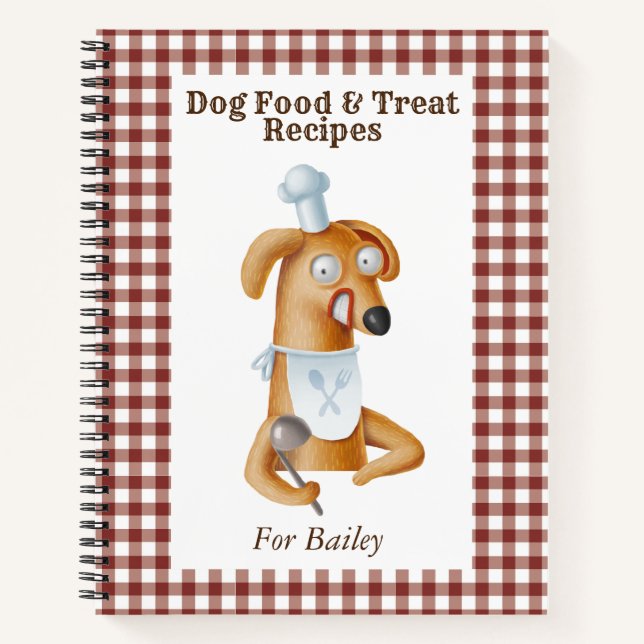 Chien Food Traite Recettes Livre de cuisine (Devant)