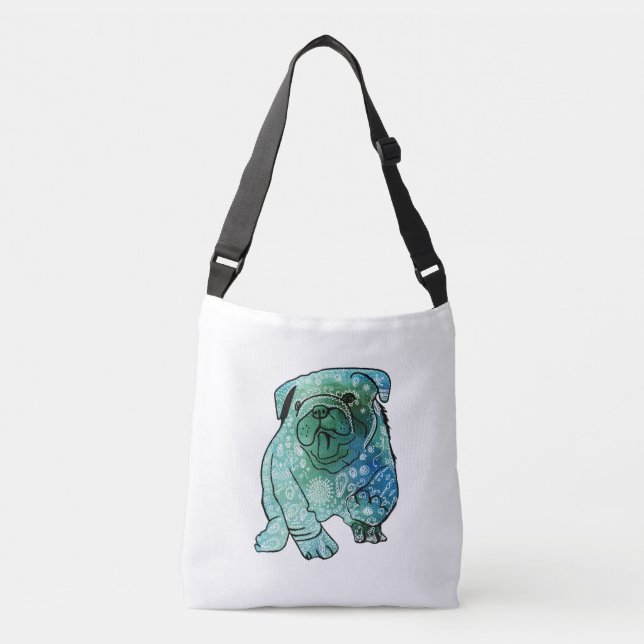 Chien Français Bulldog Tout-sur-impression Sac car (Devant)