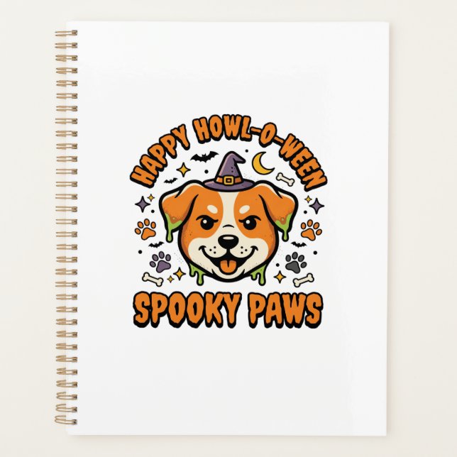 Chien Halloween Pattes Effrayantes (Devant)