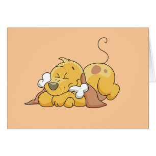 Chien heureux avec des T-shirts et des cadeaux