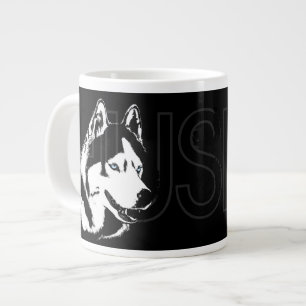 Chien Husky Café Mug Sibérie Husky Sleg Chien Coup
