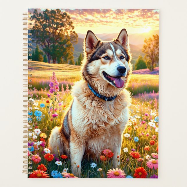 Chien Husky Sibérien   (Devant)