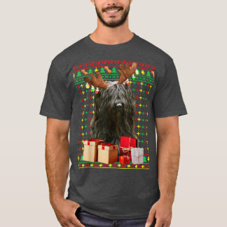 Chien Iggy Joyeux Sweat de Noël laid Antlers Cadea