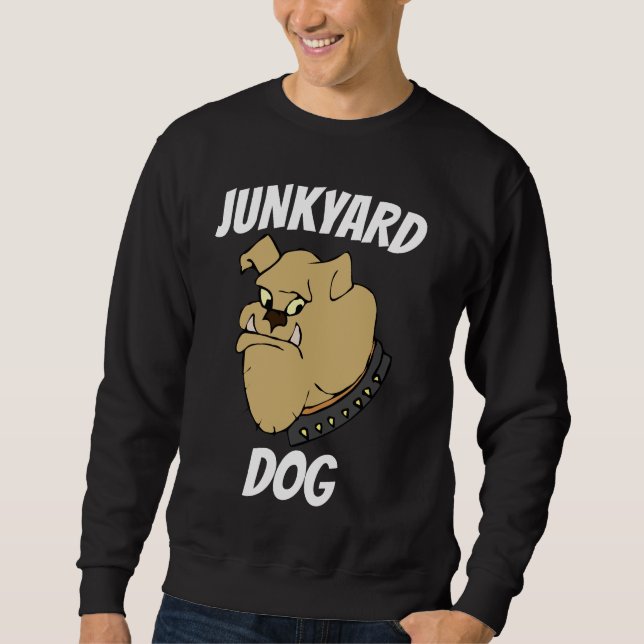 CHIEN JUNKYARD, T-SHIRTS BULLDOG (Devant)