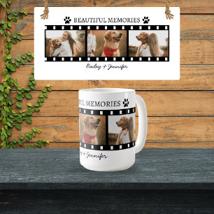 Chien Maman Film Strip Photo Mug Custom Pet Propri