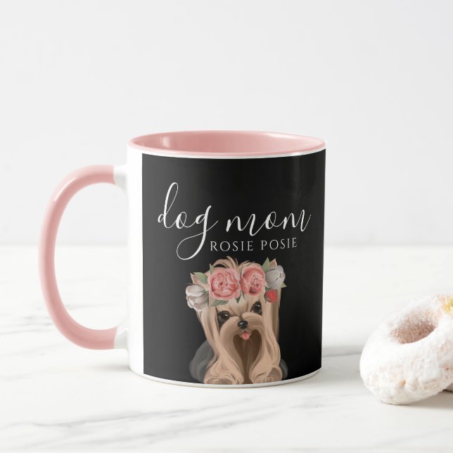 Chien Maman Mug (Avec donut)