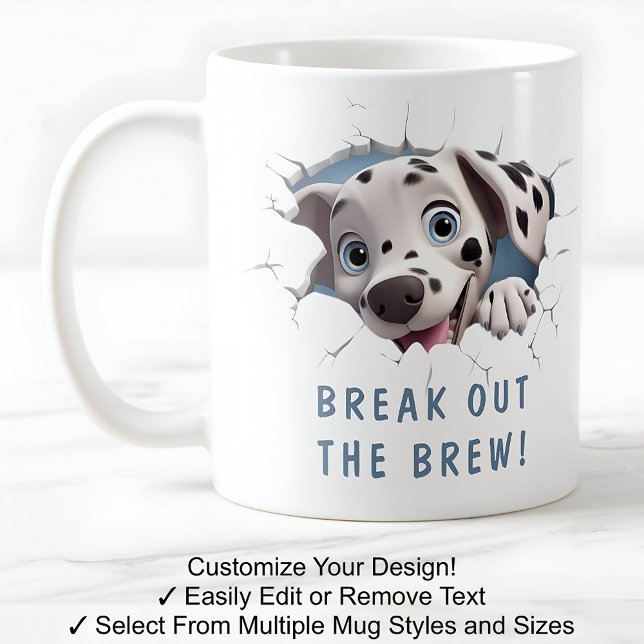 Chien Mignon Dans Une Tasse ! Objet Fantaisie Pour (Créateur téléchargé)