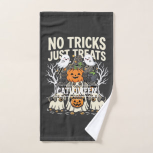 Chien Mignon Halloween Pas de Farces Rien que des