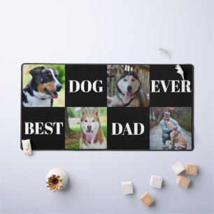 Chien noir moderne papa Quatre photo Collage