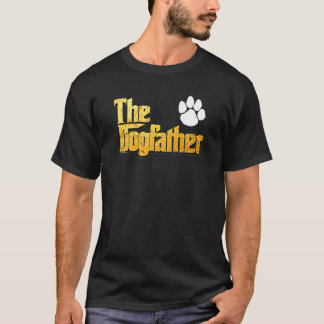 Chien papa t-shirt - Golden Dogfather
