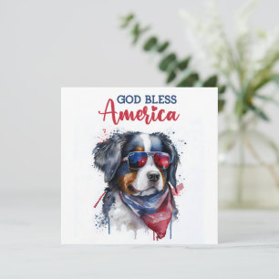 Chien patriotique bernois - Carte du 4 juillet