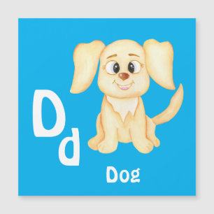 Chien personnaliser ABC : Lettre D - Ajoutez votre