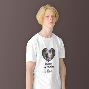 Chien photo customisé grand frère T-Shirt