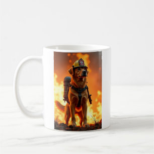 Chien pompier Mug