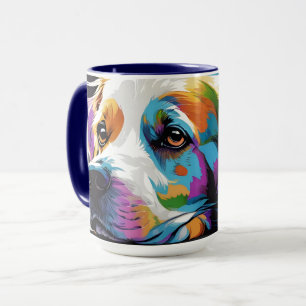 Chien Pop Art Mug