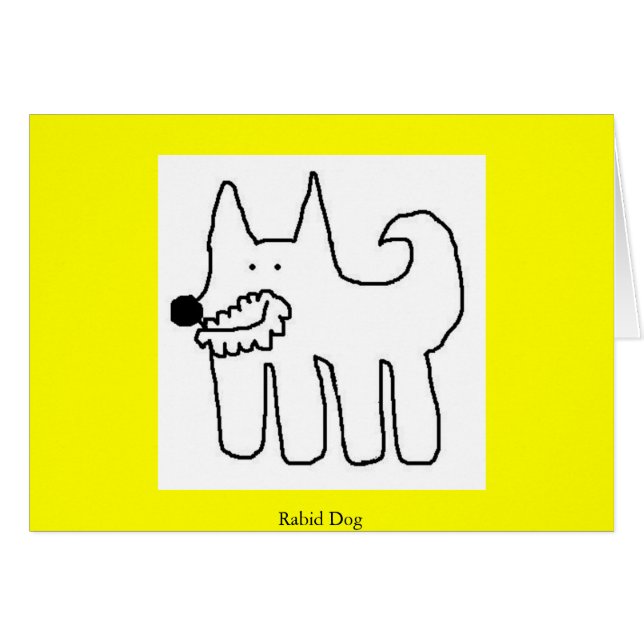 Chien rabique (Devant horizontal)