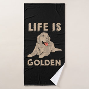 Chien Retriever Doré - La Vie Est Dorée